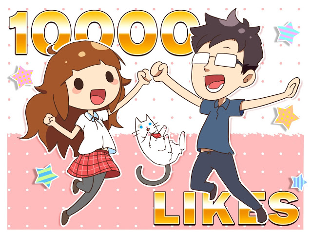 10000 Likes！
